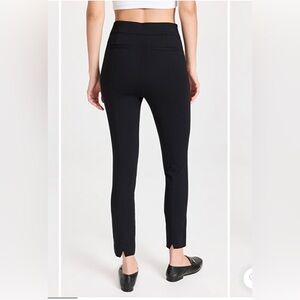 Spanx Black  Skinny Dress Split Hem Pants Small